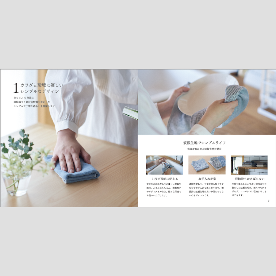 ならっぷ ブランドカタログVol.1