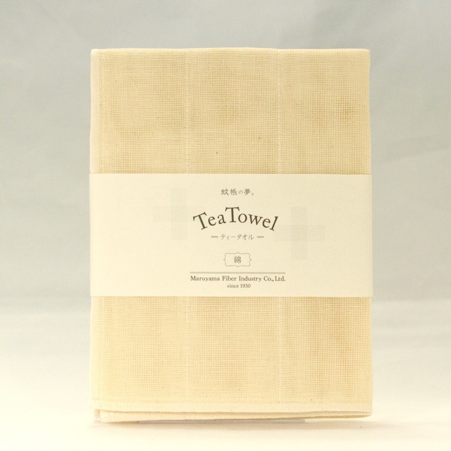 ナチュラルティータオル　-綿-