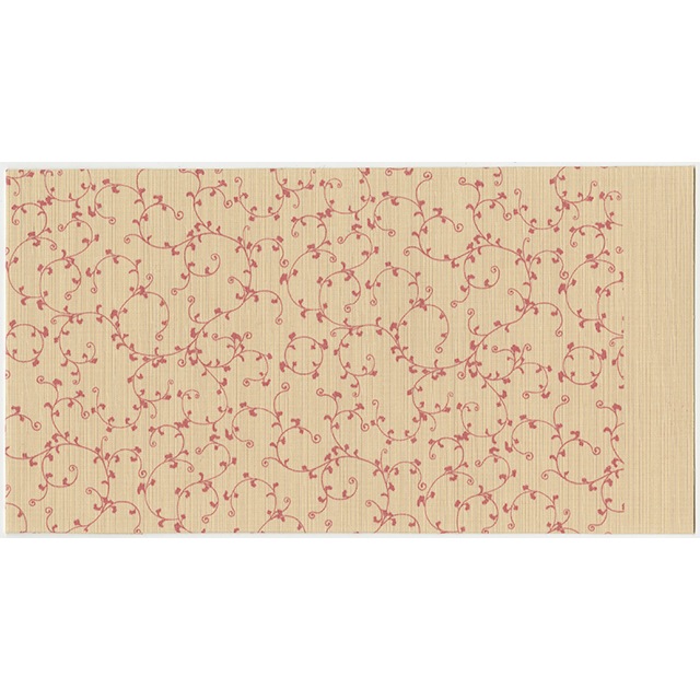 ふすま地ブックカバー文庫 蛸唐草-今様 (いまよう)