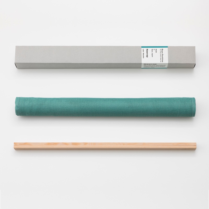 蚊帳パーテーション（室内用） 単色【rokusho/緑青】