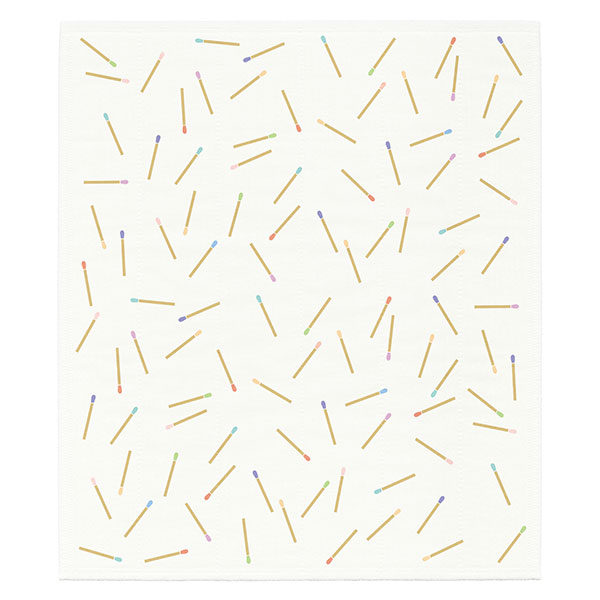 絵便りふきん マッチ