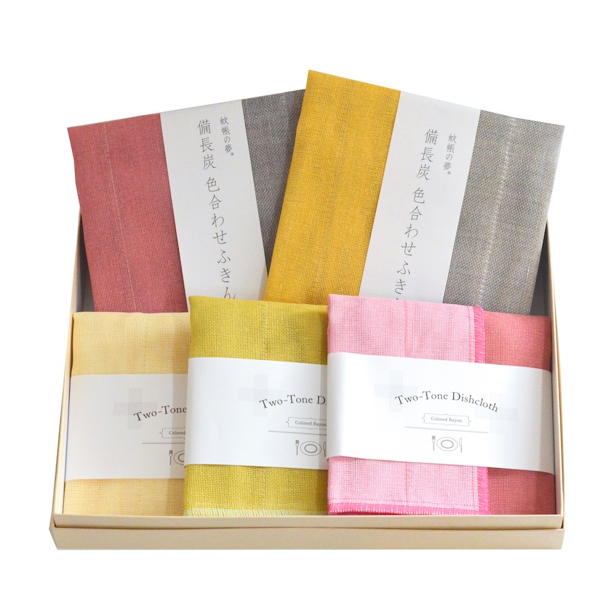 【ギフト】おすすめふきん5点セット<箱入り｜春＞