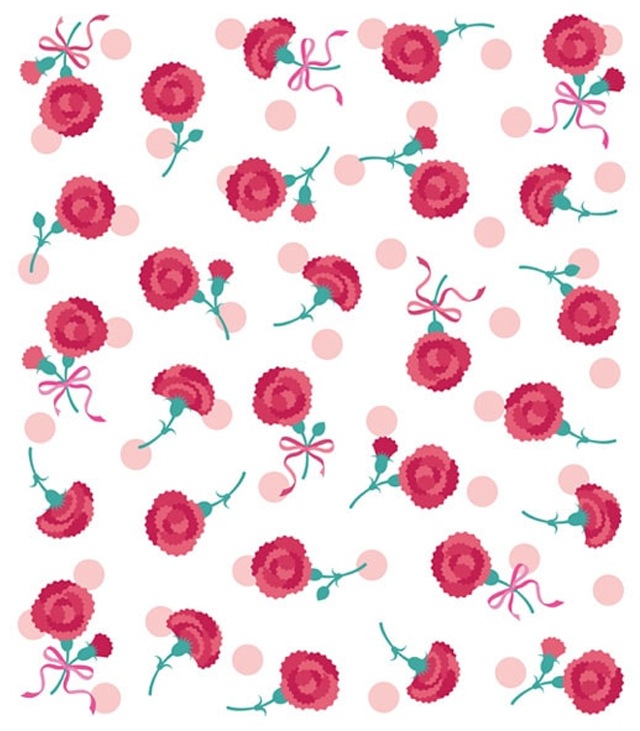 【限定】花ことば 絵便りふきん