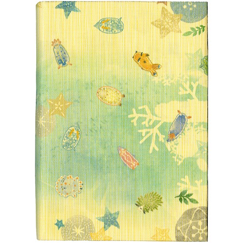 ふすま地ブックカバー文庫　 うみうし