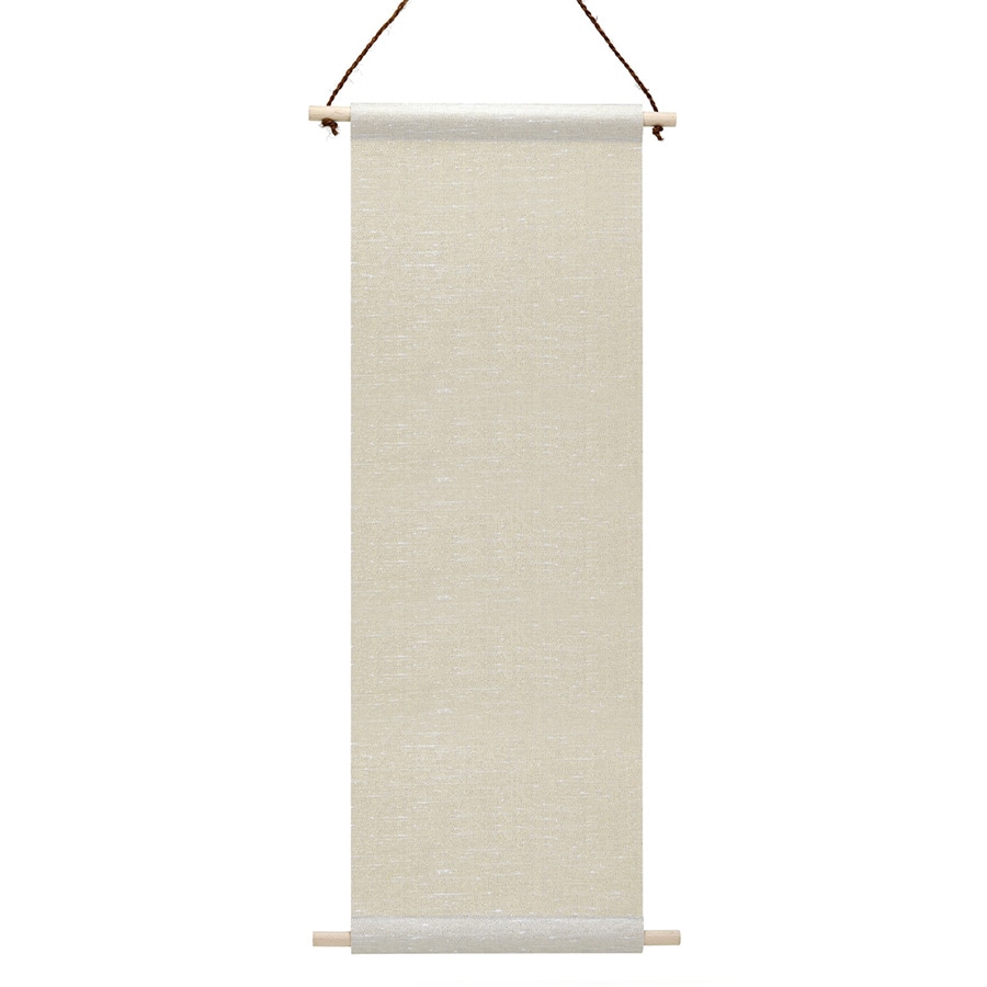 ふすま地タペストリー 29×83㎝ 白金（ラメ入）