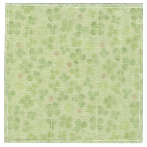 絵便りハンカチ クローバー