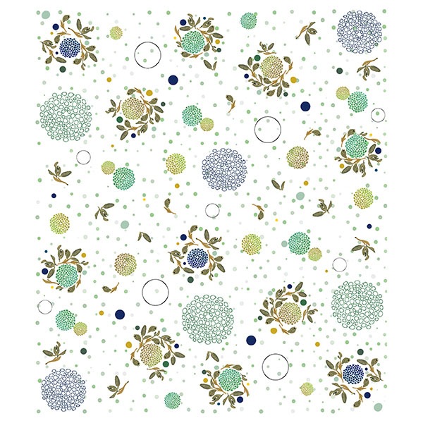 絵便りふきん ボタニカル