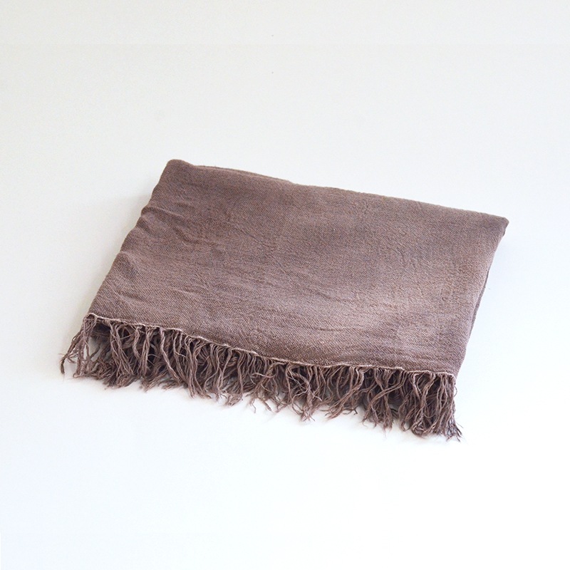 アダンの蚊帳ストールショール レギュラー 古代紫