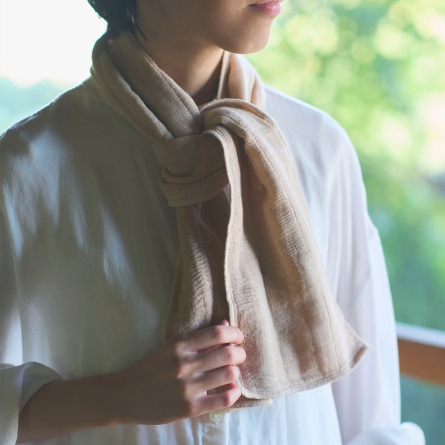 【30%OFF＆10セット限定】お得な朔日７月 蚊帳織り柿渋セット