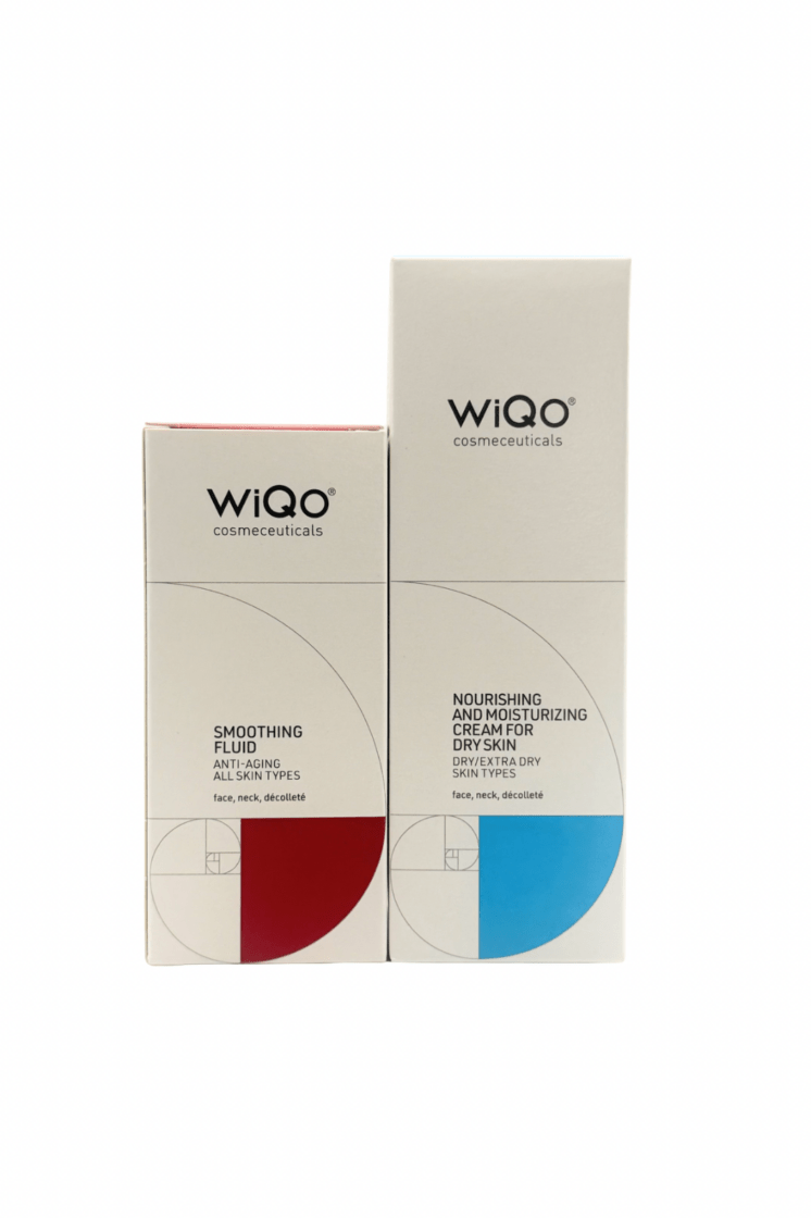 WiQo ホームケアシリーズ　（フェイスフルイド（美容液）、 保湿ナリシングクリーム）