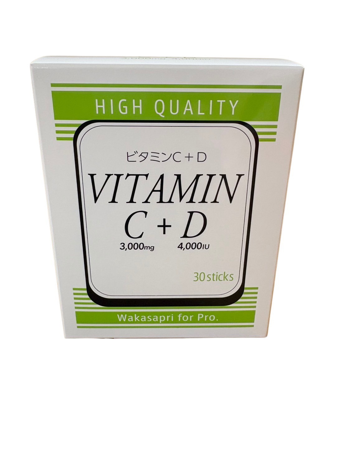 ワカサプリ 高濃度ビタミンC 3,000mg+D4,000IU