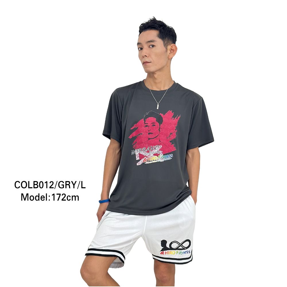 【ダークグレー×レッド】Niji-Fit×NBI フェイスT Dry≪予約商品≫