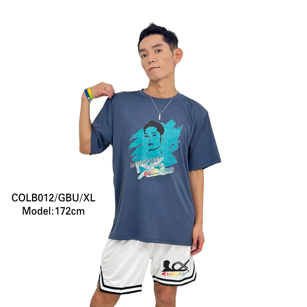 【ネイビー×グリーン】Niji-Fit×NBI フェイスT Dry ≪予約商品≫