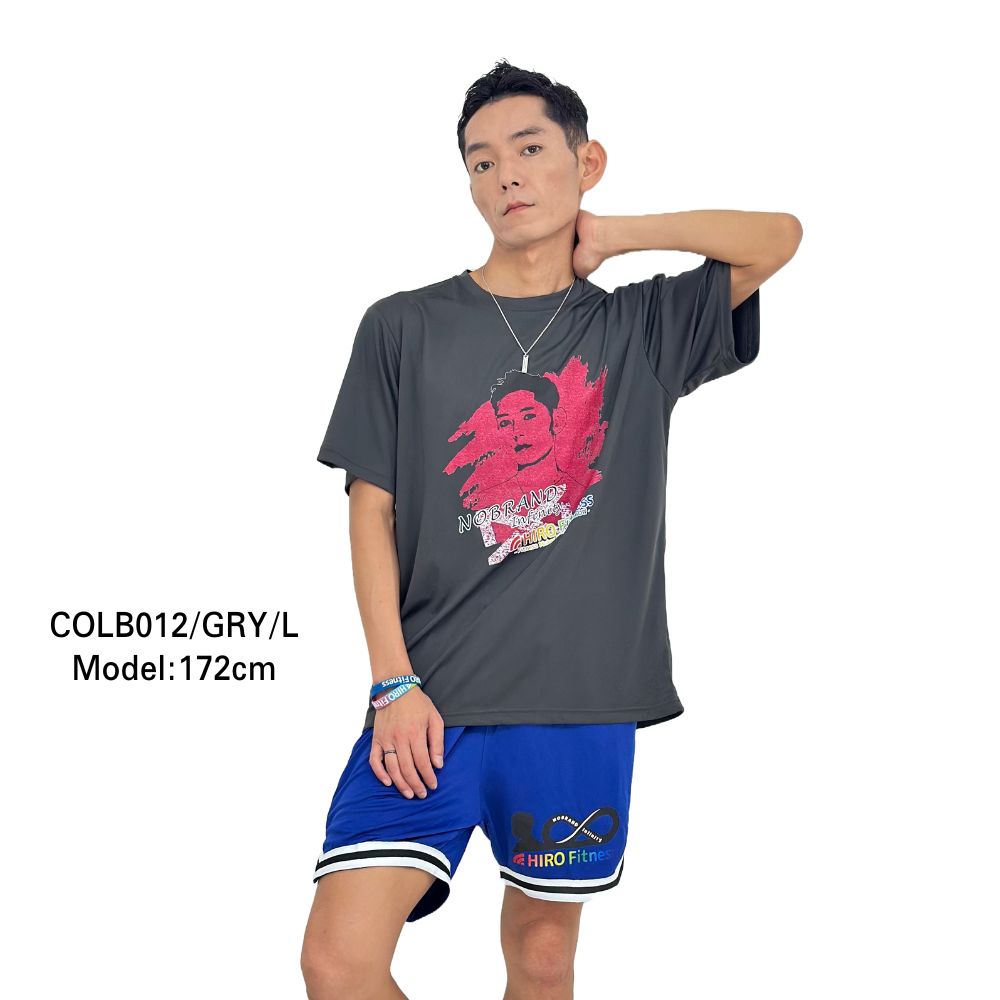 【ダークグレー×レッド】Niji-Fit×NBI フェイスT Dry≪予約商品≫