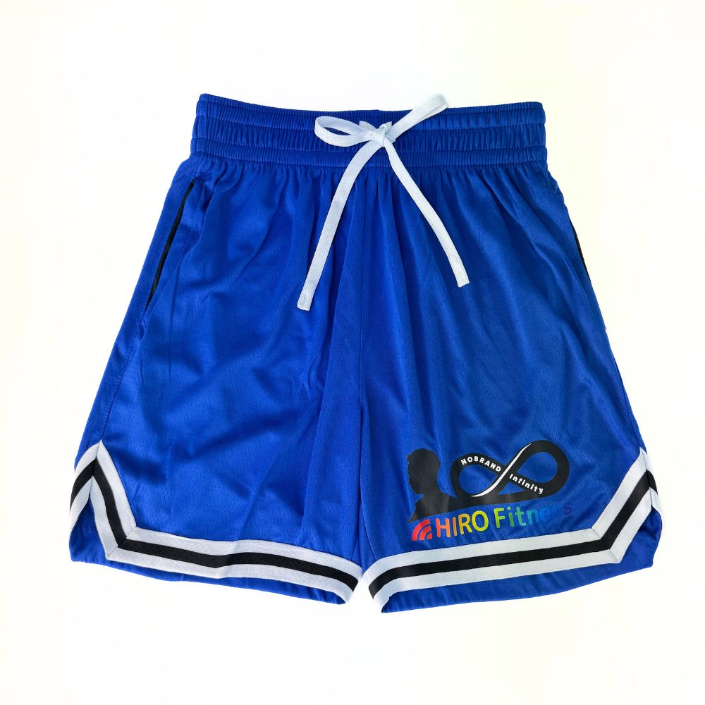 【ブルー】Niji-Fit×NBI アクティブショーツ≪予約商品≫
