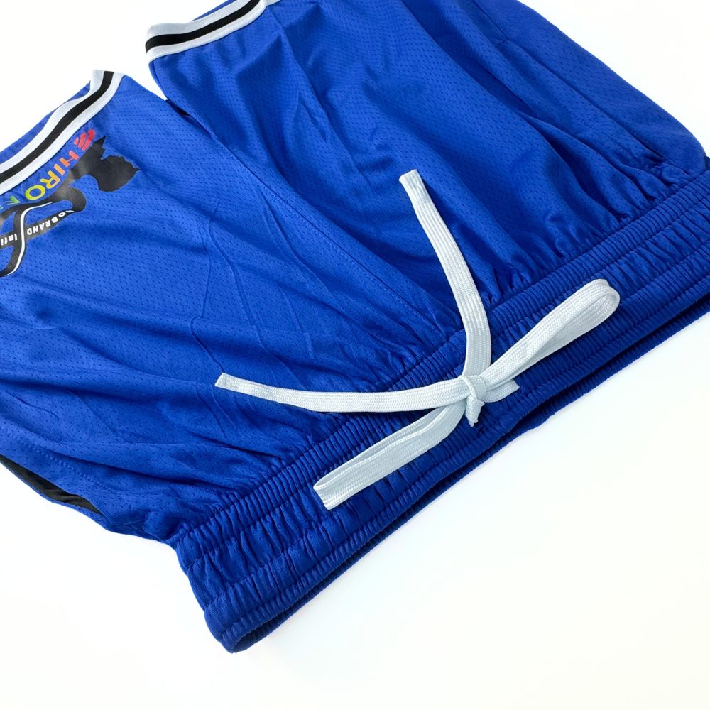 【ブルー】Niji-Fit×NBI アクティブショーツ≪予約商品≫