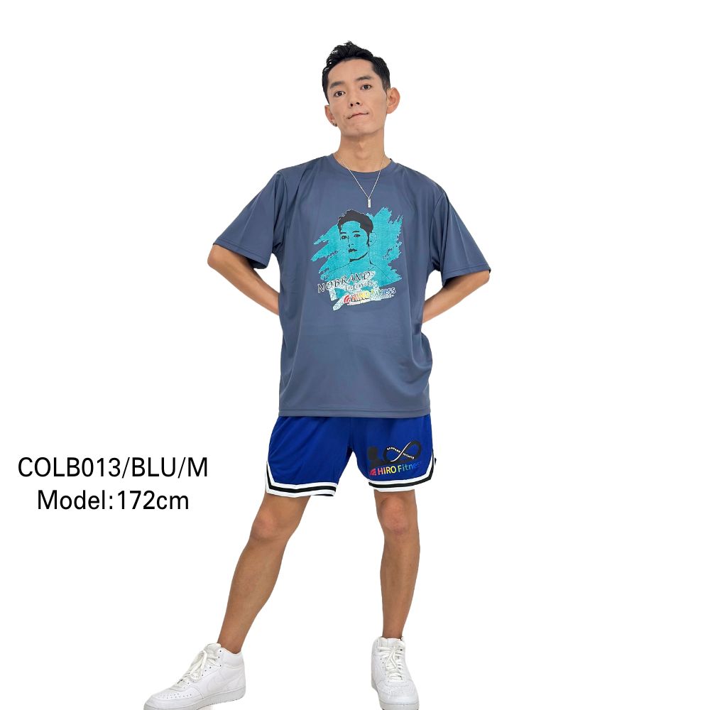 【ブルー】Niji-Fit×NBI アクティブショーツ≪予約商品≫