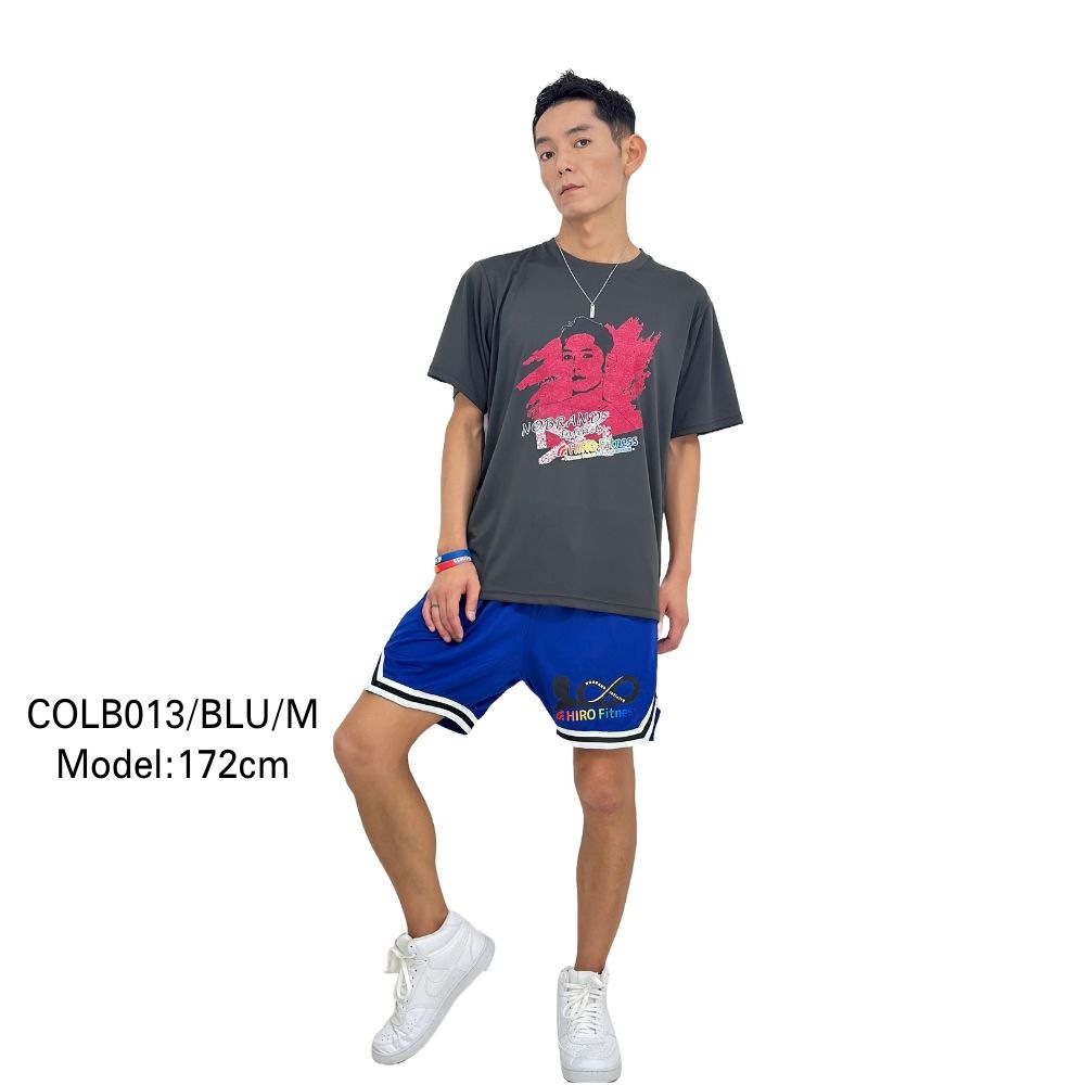 【ブルー】Niji-Fit×NBI アクティブショーツ≪予約商品≫