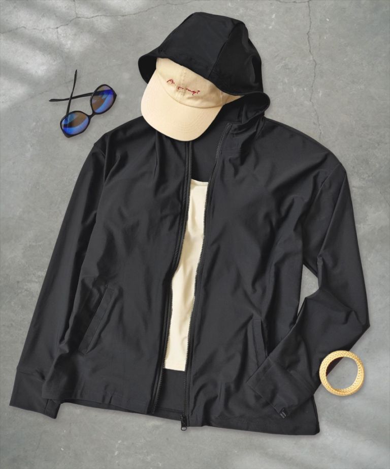 【紫外線カット率99%以上】フードパーカー ラッシュガード 水着 体型カバー レディース