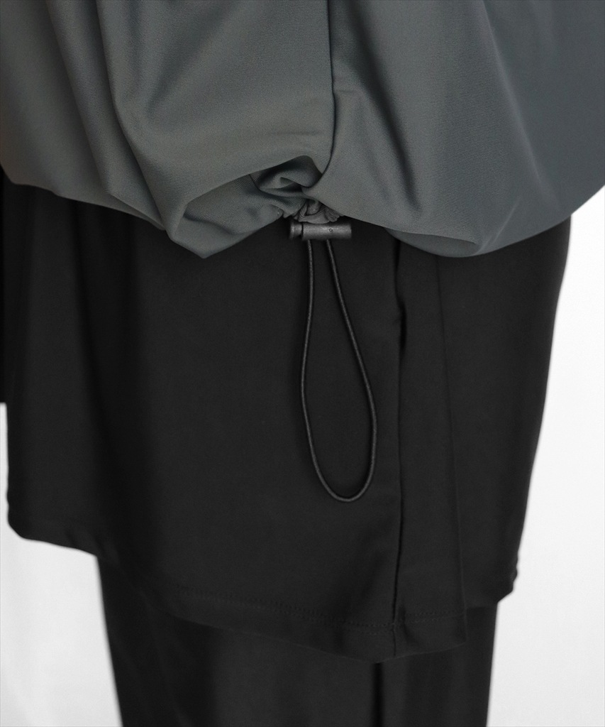 【紫外線カット率99%以上】ドロスト ラッシュガード 付き 体型カバー キャミソール 水着 セットアップ 5点セット