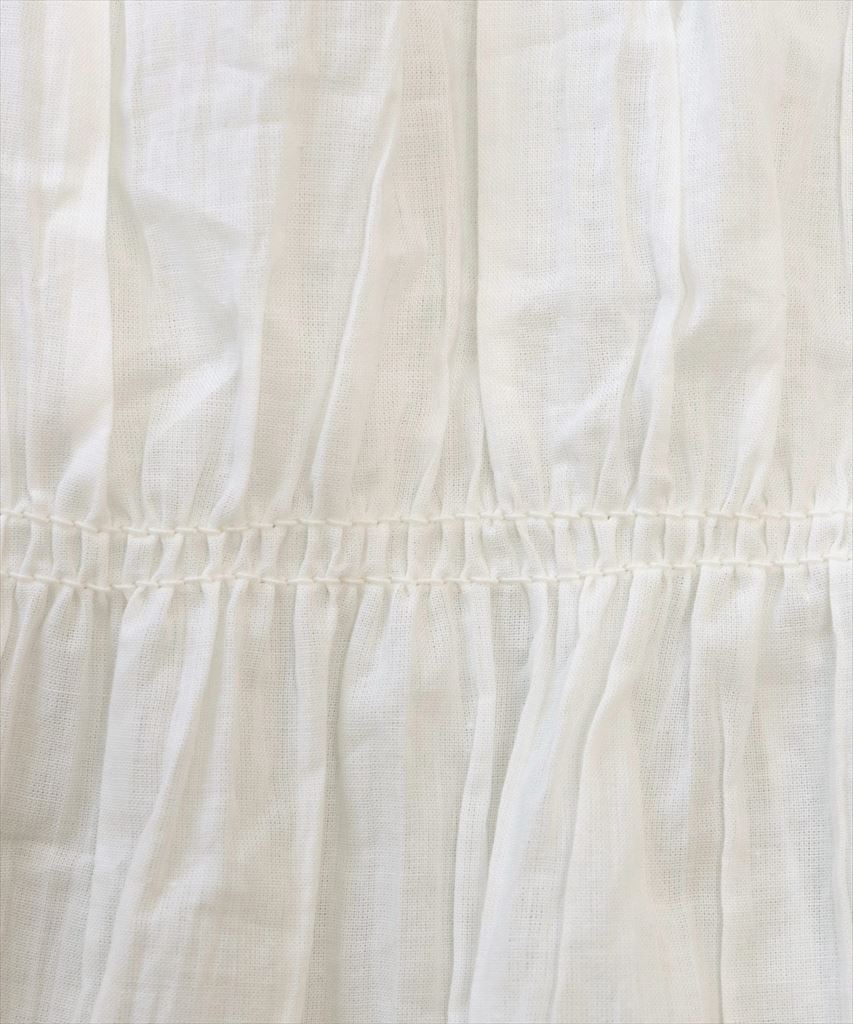 【2025年新作】カバーアップ ギャザー ブラウス セットアップ 体型カバー レディース