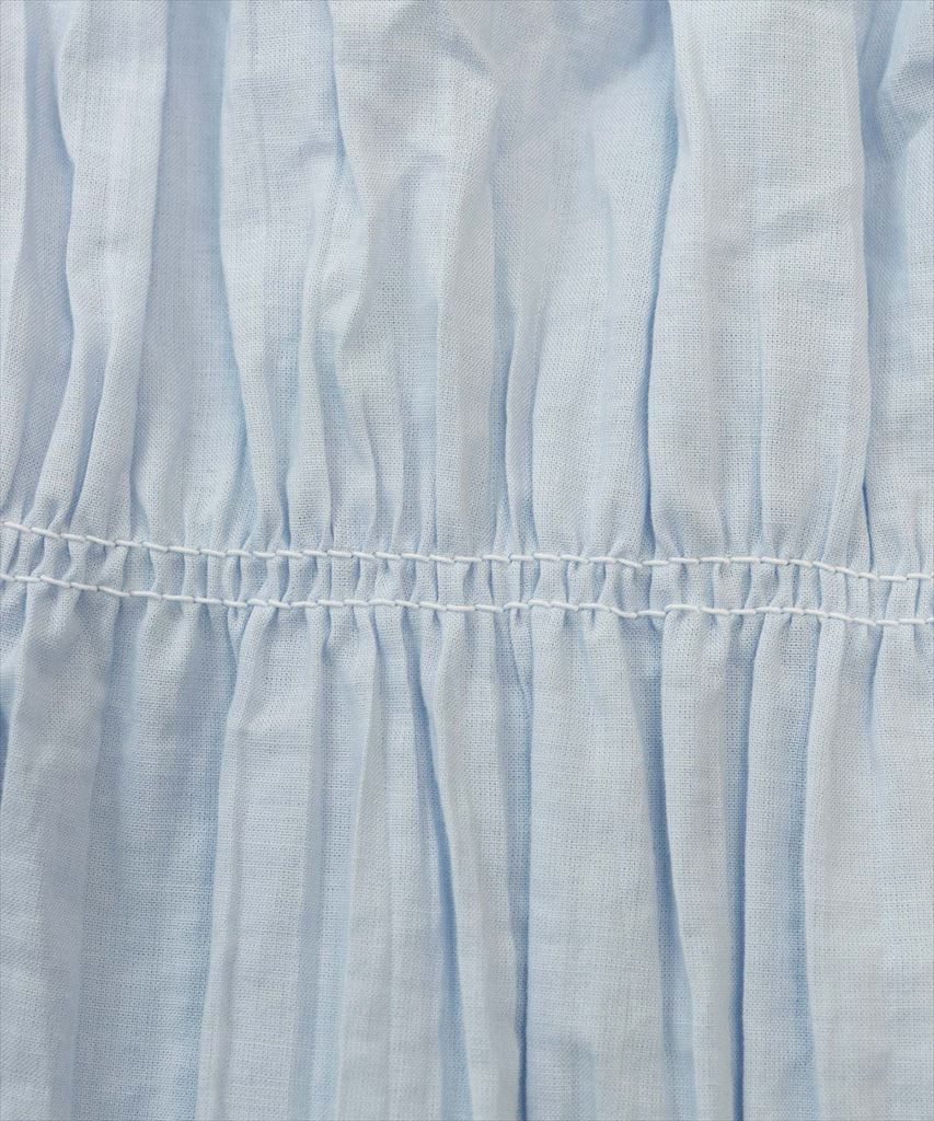 【2025年新作】カバーアップ ギャザー ブラウス セットアップ 体型カバー レディース