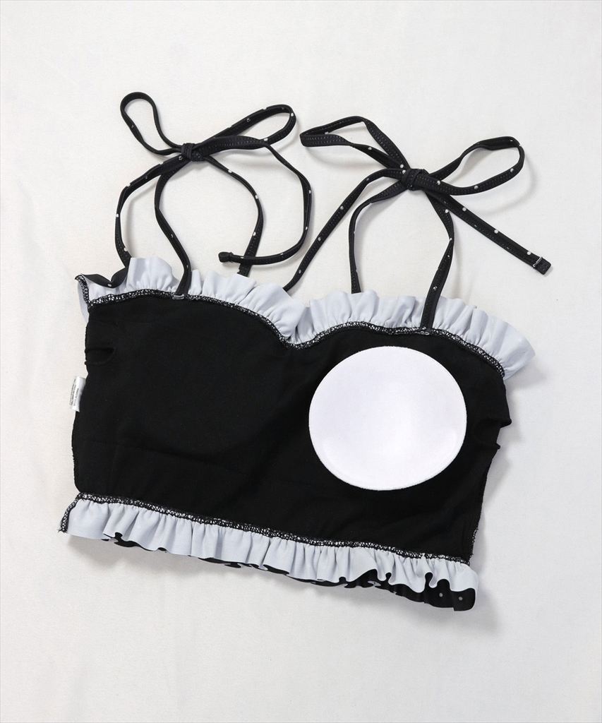 水着 レディース シャーリング ビキニ セットアップ 2点セット セパレート