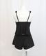 水着 レディース 体型カバー ビキニ セットアップ 3点セット キャミソール ショートパンツ