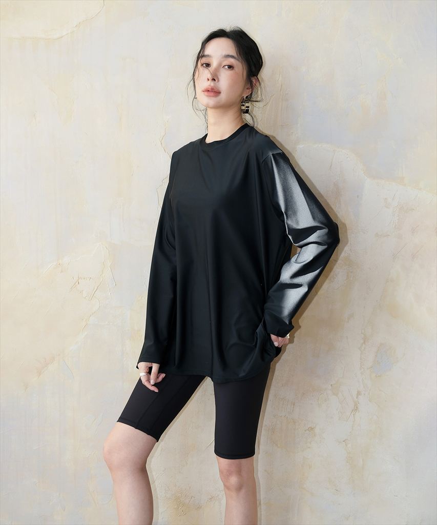 【紫外線カット率99％以上】水着 レディース 体型カバー ラッシュガード 3点セット