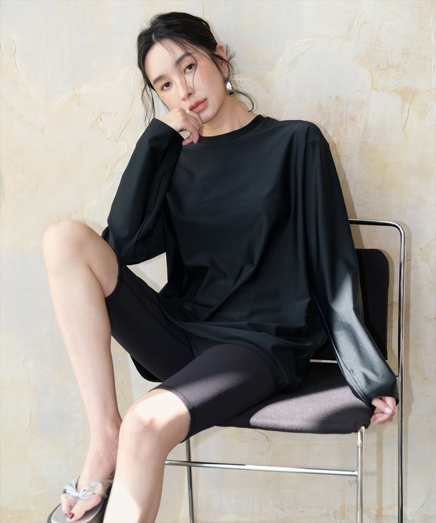 【紫外線カット率99％以上】水着 レディース 体型カバー ラッシュガード 3点セット