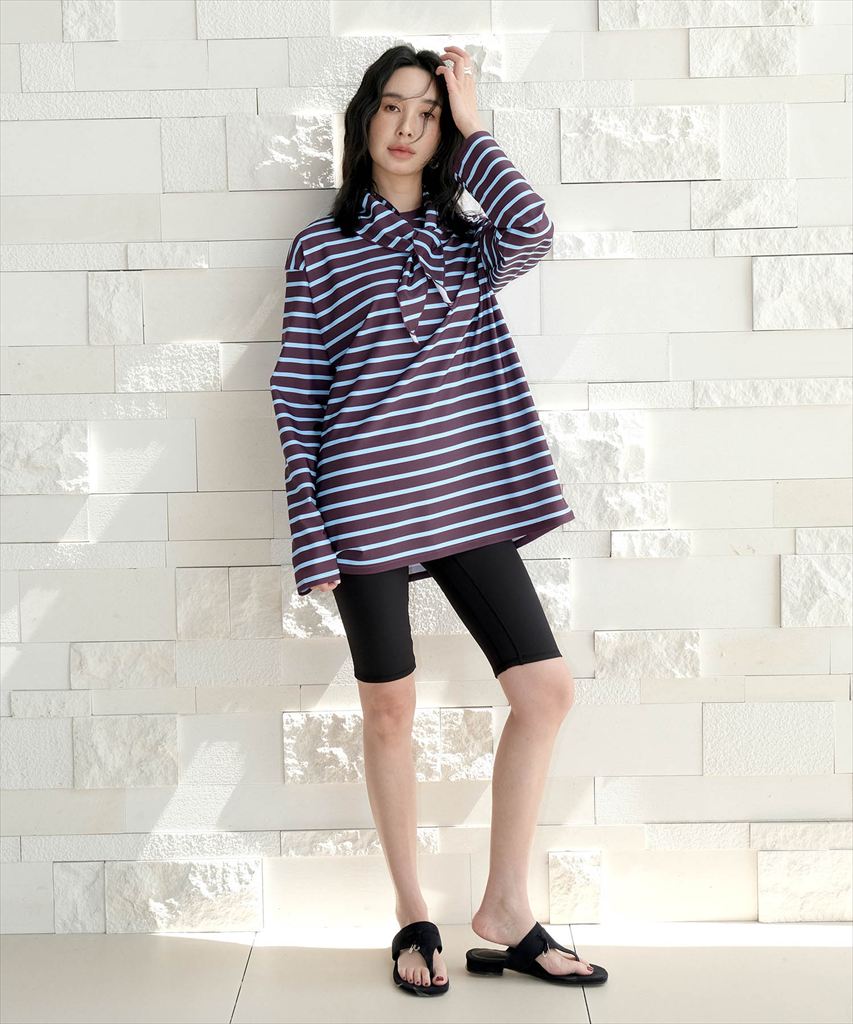 【紫外線カット率99％以上】水着 レディース 体型カバー ラッシュガード 3点セット