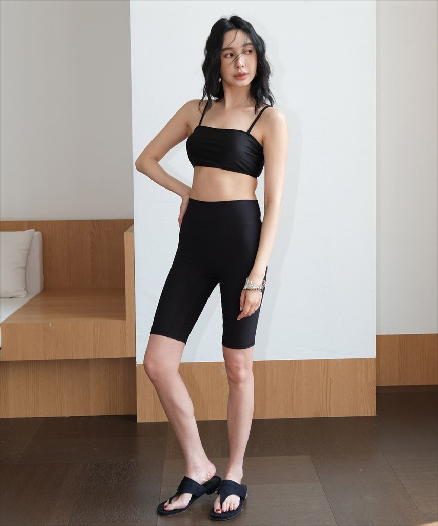 【紫外線カット率99％以上】水着 レディース 体型カバー ラッシュガード 3点セット