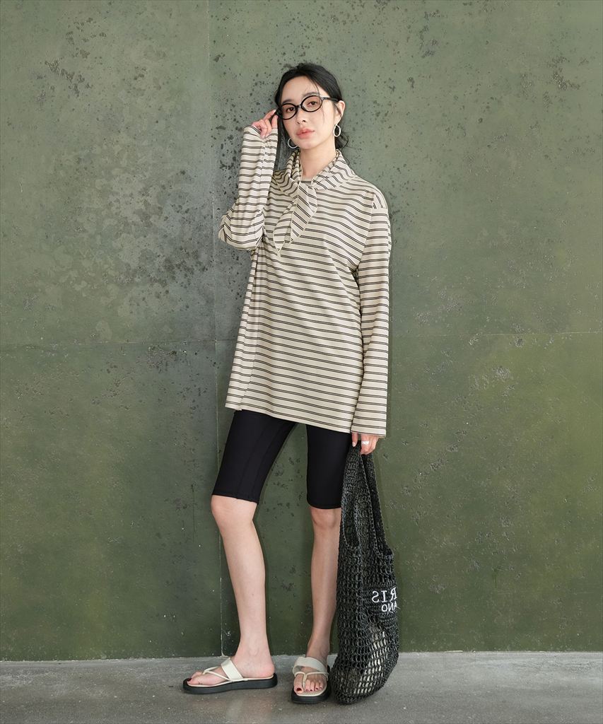 【紫外線カット率99％以上】水着 レディース 体型カバー ラッシュガード 3点セット