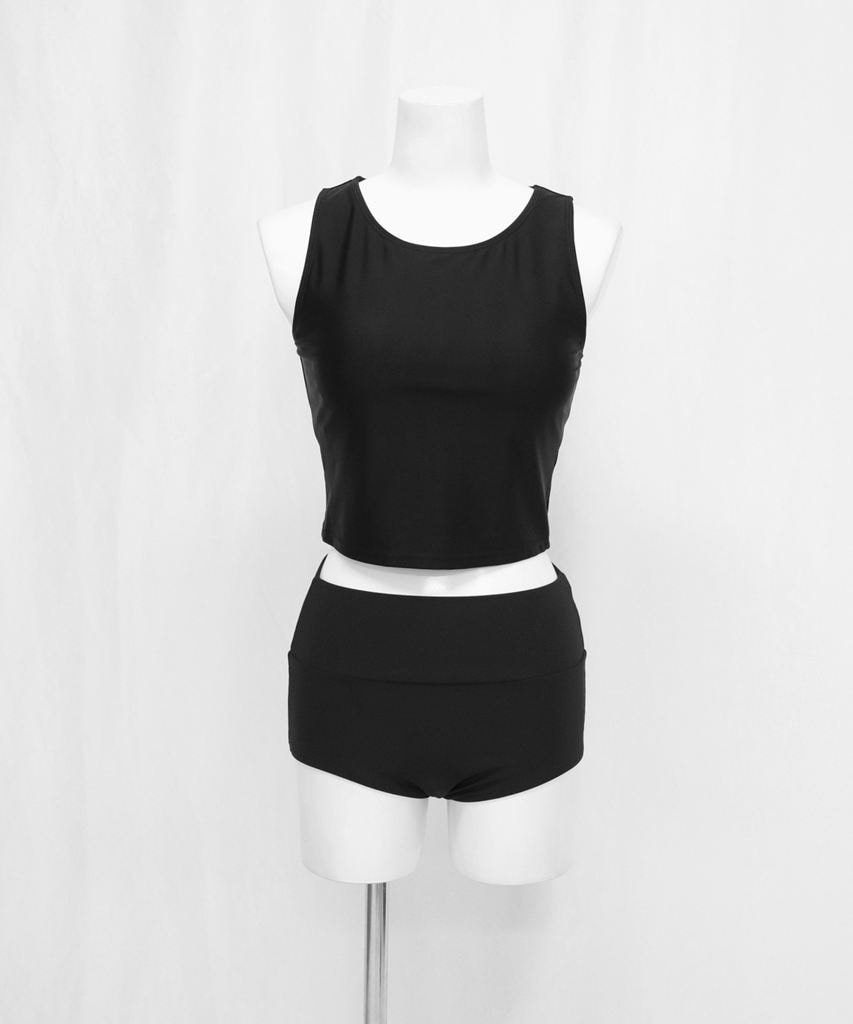 【UVカット】水着 レディース 体型カバー4点セット uvカット