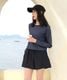 【UVカット】水着 レディース 体型カバー ラッシュガード 2点セット UPF50+ uvカット フィットネス 水陸両用 セットアップ セパレート