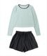 【UVカット】水着 レディース 体型カバー ラッシュガード 2点セット UPF50+ uvカット フィットネス 水陸両用 セットアップ セパレート