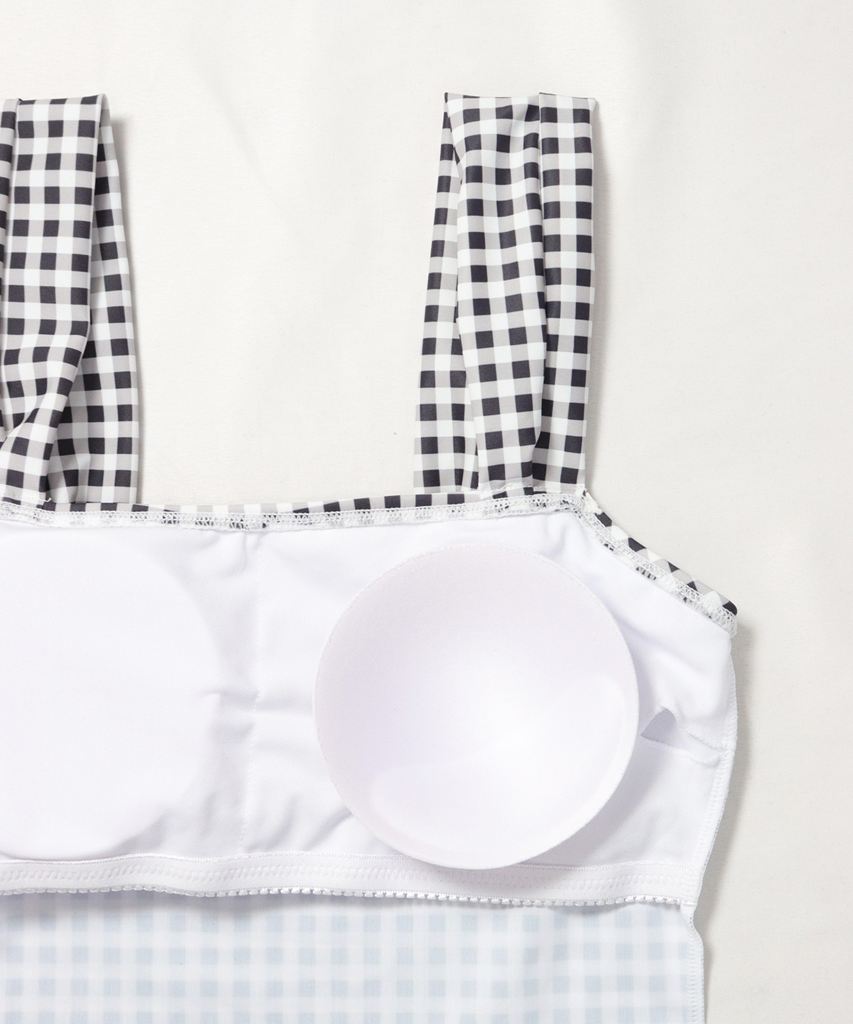 【UVカット】水着 レディース 体型カバー ラッシュガード フリルトップス 5点セット uvカット