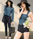 【UVカット】水着 レディース 体型カバー ラッシュガード フリルトップス 5点セット uvカット