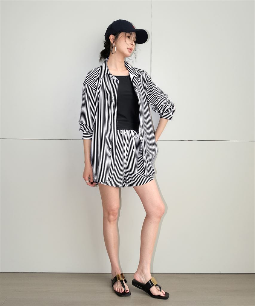 【UVカット】水着 レディース 体型カバー シャツ ラッシュガード 2点セット UPF50+ uvカット 水陸両用 セットアップ セパレート uvシャツ