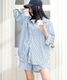 【2点セット】uvシャツ ラッシュガード 水陸両用水着 体型カバー UVカット