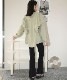 【紫外線カット率99.9％以上】フリルブラウス 風 ラッシュガード 水着 セットアップ 体型カバー ヨガ ピラティス