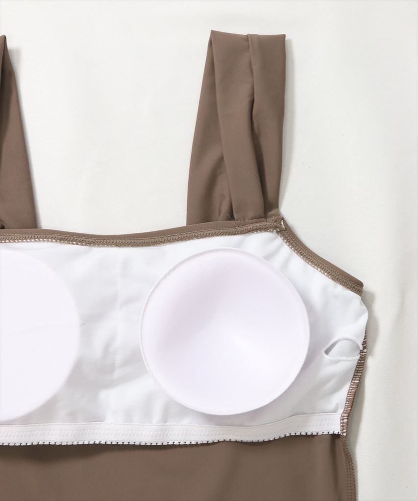 【UVカット】水着 レディース 体型カバー ヘンリーネック ラッシュガード 長袖 レギンス 付き タンキニ ショートパンツ