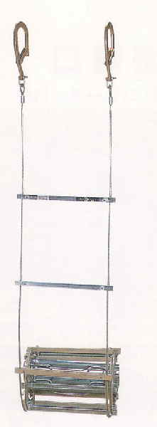 避難はしご（ワイヤーロープ式） 4号（有効長6．60m）