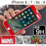 [iPhone 7/6s/6]MARVEL/ޡ٥ ץߥ६饹9H 饦ɥå饹 վݸ 0.33mmMARVELCorner