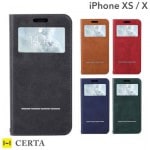 [iPhone X]CERTA FLIP 륿եåդ꡼