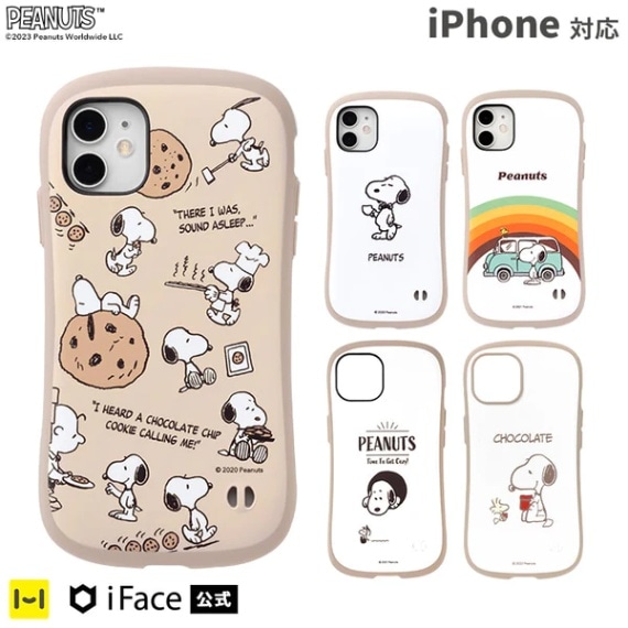 [iPhone]PEANUTS/ԡʥå iFace First Class Cafe