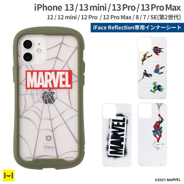 [iPhone 13/13 min/13 Pro/13 Pro Max/12/12 mini/12 Pro/12 Pro Max/8/7/SE(��2/��3����)����]MARVEL/�ޡ��٥� iFace Reflection���ѥ���ʡ�������