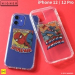 [iPhone 12/12 Pro����]MARVEL/�ޡ��٥� HIGHER �ϥ��֥�åɥ��ꥢ������