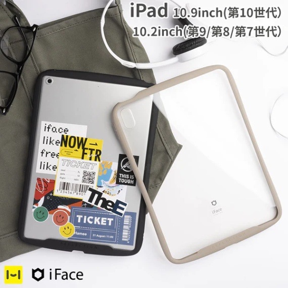 iPad 10.9inch(第10世代) / 10.2inch(第9/第8/第7世代)専用]iFace