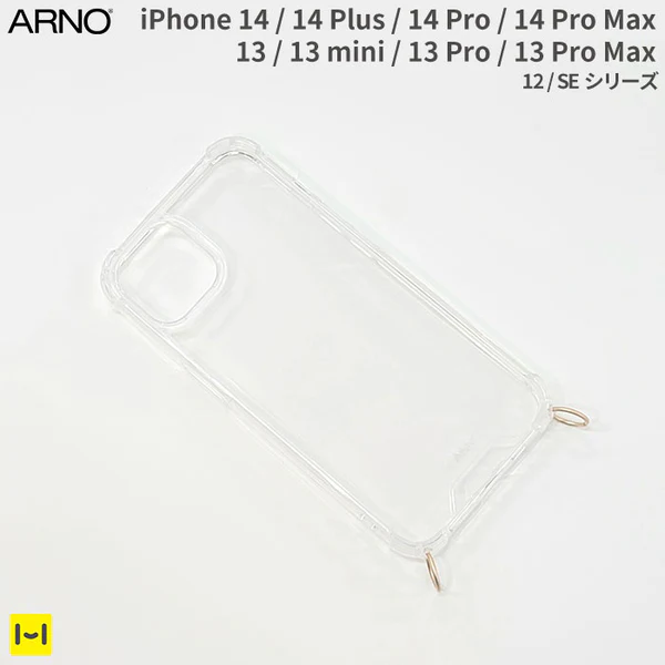 [iPhone 14/14 Pro/14 Plus/14 Pro Max/13/13 mini/13 Pro/13 Pro Max/12 mini/12/12 Pro/12Pro Max/8/7/SE(��2/��3����)����]ARNO ����� NEW BASIC ���ꥢ������